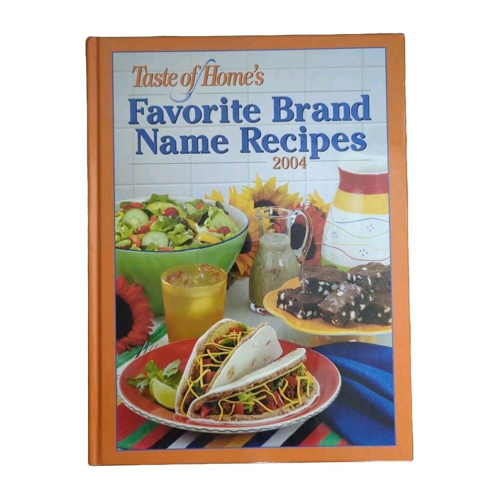 Taste of Home's Favorite Brand Name Recipes 2004 Cookbook, Hardcover